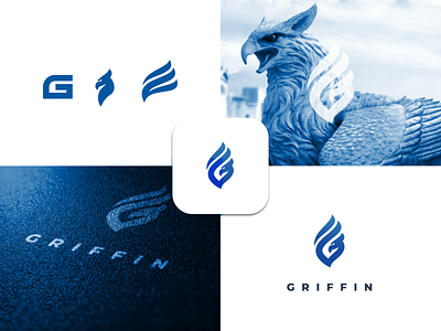 Griffin logo concept brand branding design graphic griffin illustration inspiration logo ui ux vector