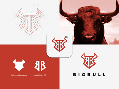 Big Bull logo concept