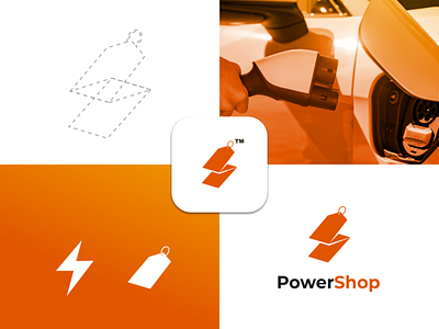 PowerShop logo modern