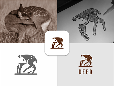 Deer negativespace
