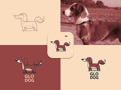 Glo Dog logo art