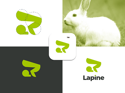 Lapine Logo concept brand branding design graphic illustration inspiration logo ui ux vector