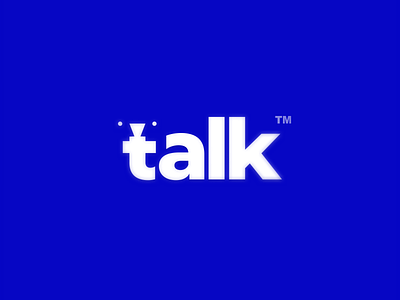 Talk brand branding design graphic illustration inspiration logo ui ux vector
