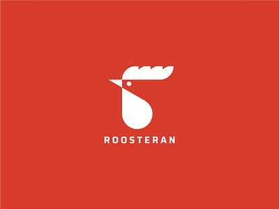 Roosteran animals animation brand branding company design dual meaning graphic graphic design icon illustration logo modern motion graphics rooster simple symbol typography ui vector