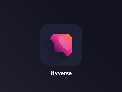 Flyverse Logo Concept brand branding design graphic illustration logo typography ui ux vector