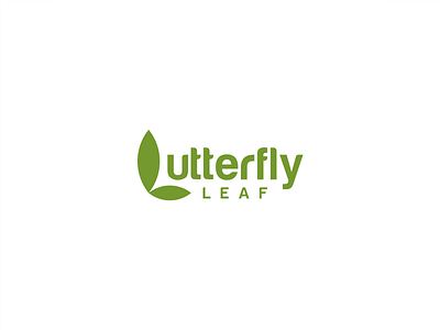 Butterfly Leaf 3d animals animation brand branding butterfly design graphic graphic design grow illustration leaf logo motion graphics symbol symple typography ui ux vector