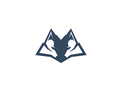 Mountain Fox animal art awesome brand branding company design designer dualmeaning fox graphic hidden meaning icon illustration inspiration logo mountain vector