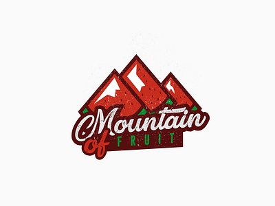 Mountain Fruit awesome brand branding company design designer dualmeaning fruit graphic icon illustration inspiration logo mountain vector watermelon