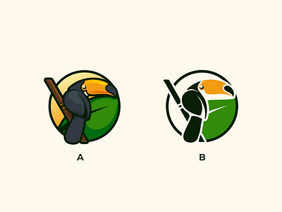 Toucan Logo animal art awesome brand branding cartoon cartoon character company design designer graphic icon illustration inspiration logo toucan vector