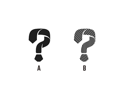 Tie Question Mark art awesome brand branding company design designer dualmeaning graphic hidden meaning icon illustration inspiration logo logotype monogram questionmark tie tie logo vector