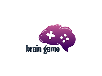 Brain Game art awesome brain brand branding company design designer dualmeaning game graphic icon illustration inspiration logo monogram typography vector