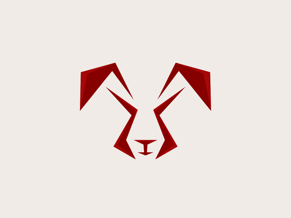 Betere Simple Red Rabbit Logo by Garagephic Studio on Dribbble SO-39