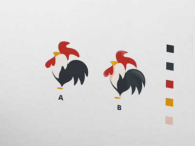 Rooster animal art awesome brand branding cartoon design designer graphic icon illustration inspiration logo rooster rooster logo vector