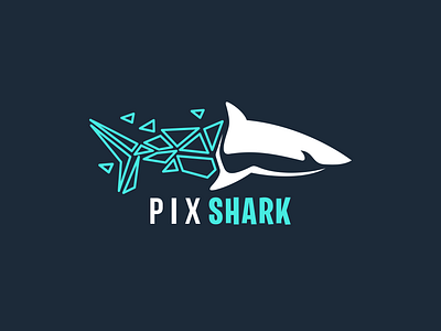 Pixshark Logo