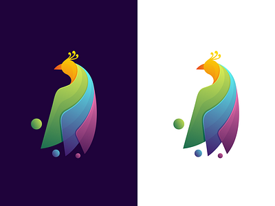 Coloful Peacock design