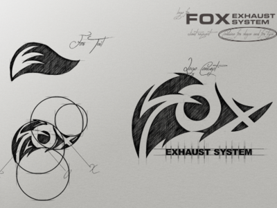 Fox animal brand branding company design designer dualmeaning fox fox logo garagephic studio graphic hidden meaning icon illustration inspiration logo sketch sketchbook typography vector