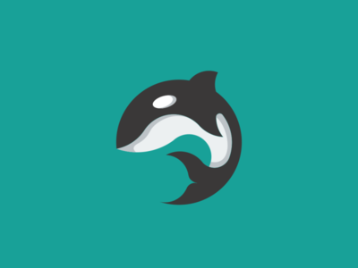 Orca with Circle Shape Design by Garagephic Studio on Dribbble