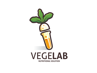 VegeLab Logo Design app bottle brand branding design designer dual meaning logo dualmeaning garagephic studio graphic icon illustration lab laboratory laboratory logo logo vector vegetable vegetable logo vegetarian