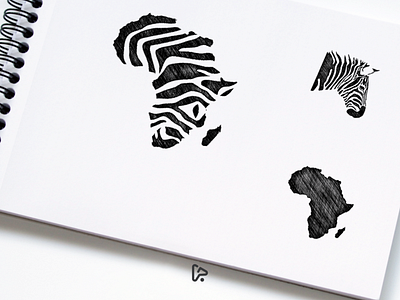 African Zebra Logo Design africa africa logo animal brand branding design designer garagephic studio graphic hidden meaning icon illustration logo logo combination negative space vector zebra zebra logo