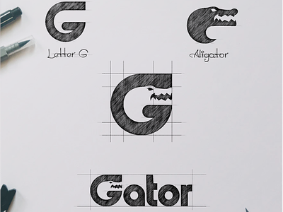GATOR ( Letter G + Aligator )