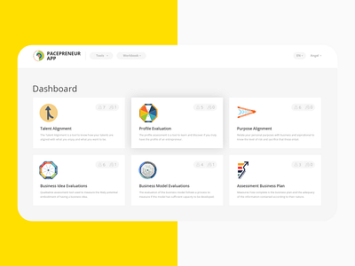 PacePreneur Dashboard app design branding dashboad dashboard design dashboard ui design icon illustration logo minimal photoshop ui ux ux design vector web web design website website design xd design