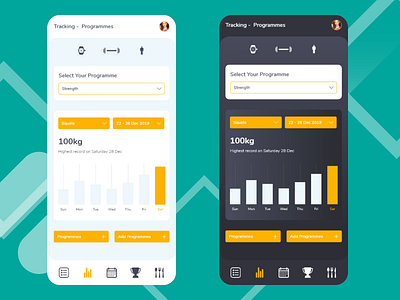 Dark and Light android app design app design branding design icon illustration ios design mobile app design ui ui ux design user interface design ux ux design ux research vector