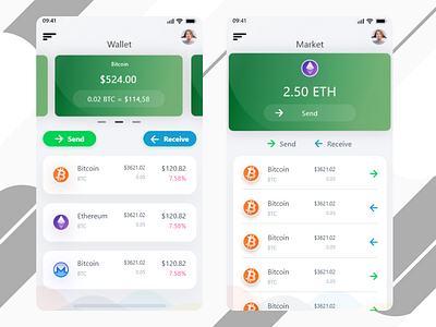 Crypto Wallet android app design app design brand design branding crypto wallet cryptocurrency app dashboad design icon icon design illustration illustrator ios app design logo design ui design ui ux design ux design ux research wallet desgin xd design