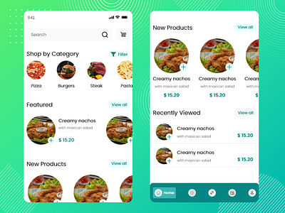 Food App Design app design app home page design branding dashboad dashboard design design flat food app design food app ui footer icon illustration ui design ui ux design ux design ux research vector web design