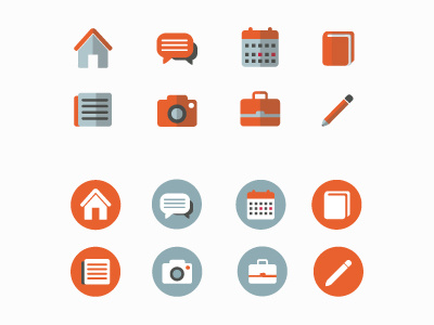 Icons icon orange web webdesing