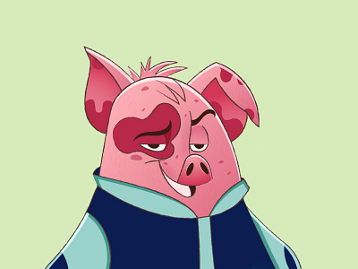 NFT Character - PIG animal character character design digital art nfft design nft nft art nft character pig pig character vector illustration