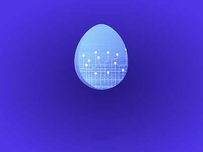 A Hatching Owl 2d animation after effects animated gif animation app animation bouncing egg gif hatching illustration mascot motion design motion graphics owl owl hatching rigging ui vector