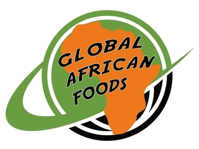 Global African Foods branding logo logos