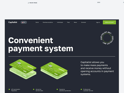 Internet payment system design ui ux web design webdesign