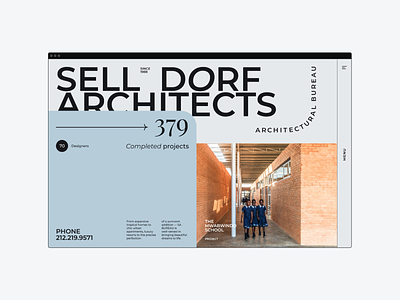 Selldorf Architects figma ui uidesign uxuidesign web design webdesign
