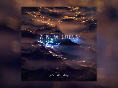 A New Thing - Album Artwork album art album cover c4d fog lighting mist music octane