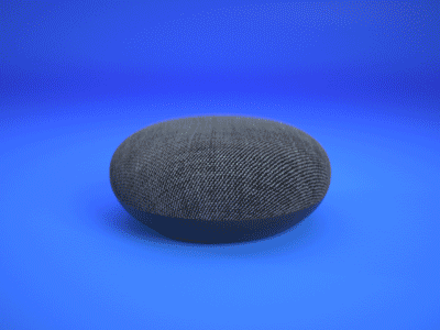 Google Home Pod - Motion c4d google lighting modeling motion octane textures