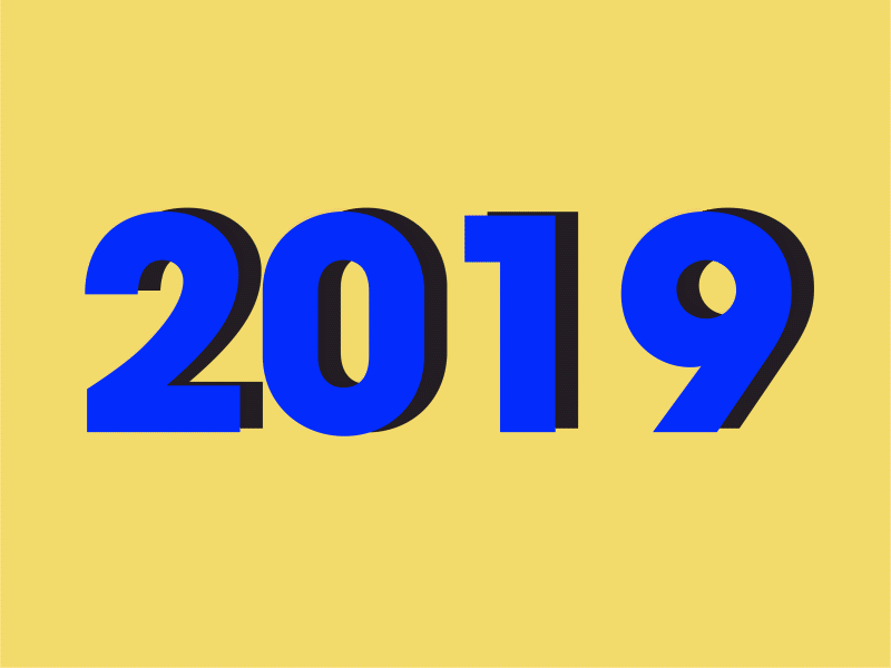 2019 2019 animation design dribbble gif gif animated typography