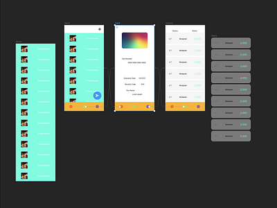Daily UI #002 Credit Card daily ui framer mockup ui