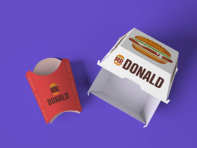 Mr.Donald logo and branding