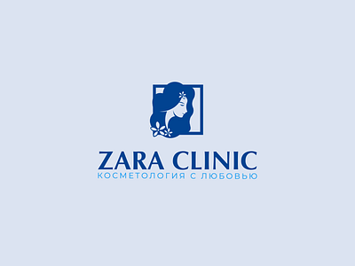 ZARA CLINIC after effect animation beauty branding center design girl identity illustration logo logotype typography woman
