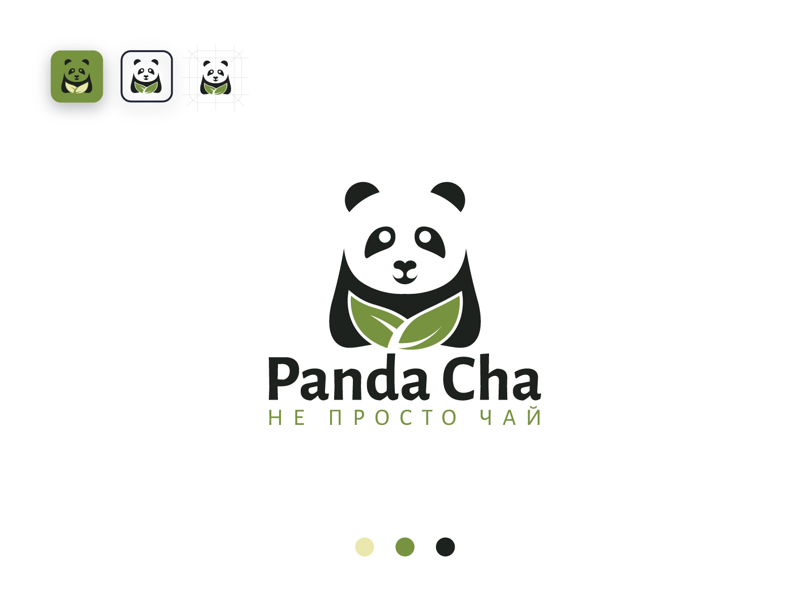 Panda Cha by Nik Leonov on Dribbble