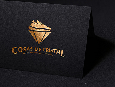 Cosas de Cristal brand branding design graphic design identity illustration logo logotype luxury shop sneakers