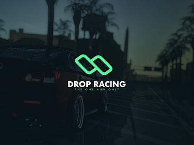 Drop Racing auto brand branding car design drift graphic design identity illustration logo logotype racing sport