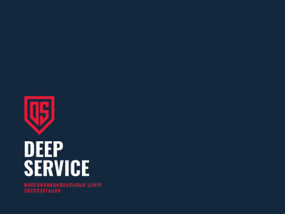 Deep Service brand branding design ds engineer engineering company identity logo logotype