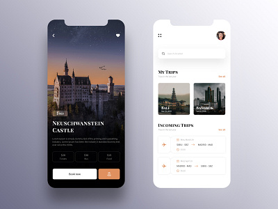 Travel the World - Mobile App Concept adventure app app design concept creative design design system mobile mobile app mobile app design mobile design mobile ui online online app travel travel app ui ux