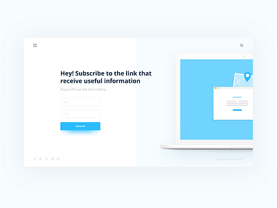 Light form design figma landing page minimalism typography ui ux