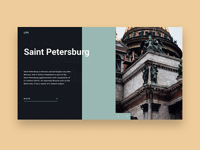 Saint Petersburg design figma minimalism saint petersburg typography ui ux web