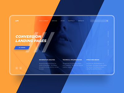 Web studio Concept Page design digital figma landing page minimalism typography ui ux web web studio