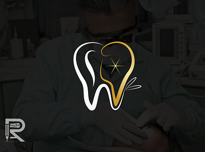 Dentist Logo with Bangla Typography "Daat" bangla lettering bangla typography bangla typography daat best logo branding dentist logo design designer icon design logo teeth logo typography vector