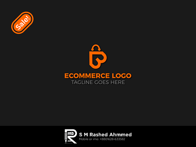 B Letter Ecommerce Logo
